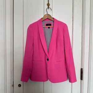Vibrant Pink JCrew Parke wool Blazer 6